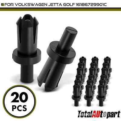20x Tipo de empuje con retenedor de clip de extremo abierto para Volkswagen Jetta Golf 1993-1997 8 mm Foto 1 de 4