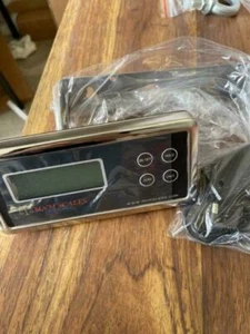 Scale Indicator LCD OP-902 Readout AC Adapter 110-240v,Units lb/kg/oz,New - Picture 1 of 3
