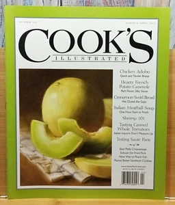 Cook's Illustrated Magazine ISSUE #115 March/April 2012 - Picture 1 of 10