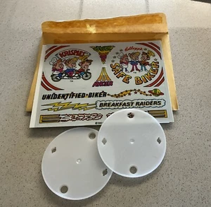 Bicicleta de desayuno Kelloggs 1983 reflector arroz crujiente vintage - Imagen 1 de 3