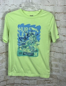 Hurley Born from Water Youth XL T-Shirt Cotton Blend 13-15yrs Captain Skull - Picture 1 of 5