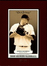 2005 Origins Old Judge Red #55 Jason Schmidt /99