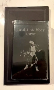 Multi-Stabber Tattoo Collaborative Tarot Deck Kickstarter mit Buch Sealed 78 Karten - Bild 1 von 3