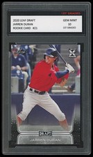 JARREN DURAN 2020 LEAF DRAFT 1ST GRADED 10 ROOKIE CARD RC BOSTON RED SOX