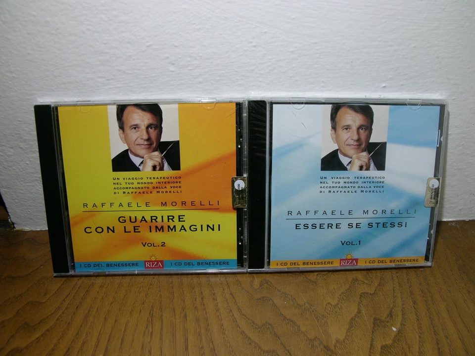 Raffaele Morelli CD del Benessere Guarire con Le Immagini Essere Se Stessi NUOVI