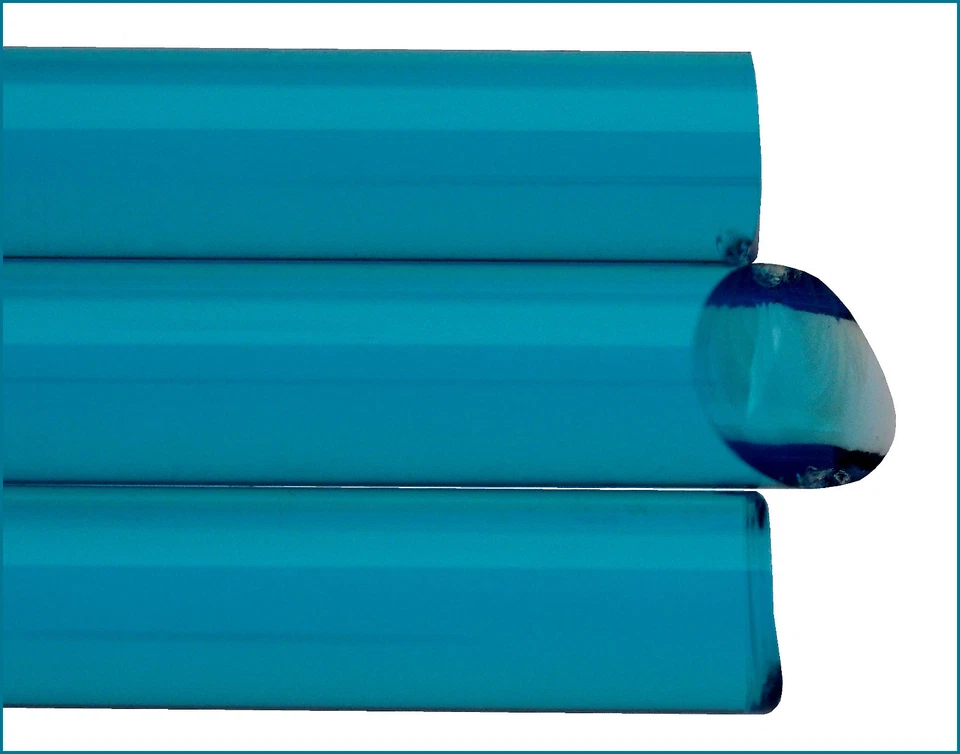 Aquamarin Dunkel (4/5mm) Transparent - Effetre T036