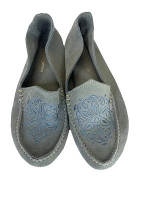 Jacques Levine Leather Driving Shoes Size 7 Slip On Moccasins Slippers Spain - Image 1 of 4