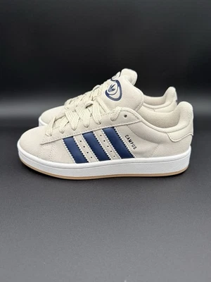 Adidas Campus 00s Alumin / DKBlue / Gum Juniors Shoes JQ0188 - Image 1 of 4