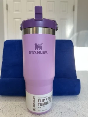 NEW Stanley 30 OZ IceFlow Flip Straw Tumbler Lilac Purple Water Bottle SOLD OUT - Image 1 of 4