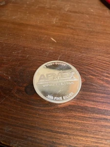 1 Oz .999 Fine Silver Round APMEX American Precious Metals Exchange Round - Picture 1 of 2