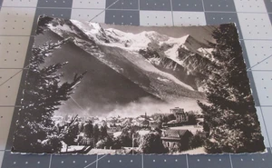 Vintage Black & White Schollenen Gorge near Gotthard Pass Switzerland Postcard - Picture 1 of 2
