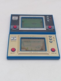 Nintendo Game & Watch Argentina TL-28 Turtle Bridge + OC-22 Octopus working