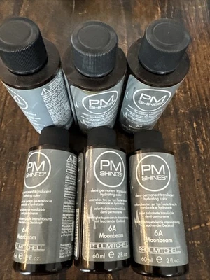 6 Paul Mitchell PM SHINES Demi-Permanent Translucent Hydrating Color -Moonbeam - Image 1 of 3