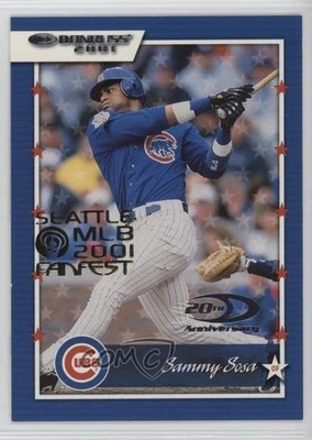 2001 Donruss Seattle MLB 2001 FanFest Sammy Sosa #23 - Image 1 of 2