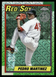 2025 Topps Update Pedro Martinez 1990 Topps Baseball Chrome Silver Pack #U90C-64 - Picture 1 of 2
