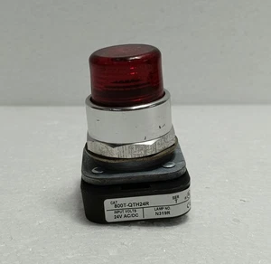 Allen Bradley 800T-QTH24R Luz Piloto Roja 24V AC/DC Tipo 4.13 Ser T | Usada - Imagen 1 de 7