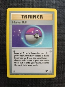 Pokemon Master Ball Trainer Gym Challenge 116/132 ENG 2A15 - Bild 1 von 3