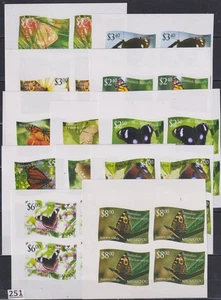 # 4X NIUAFO'OU - MNH - IMPERF - BUTTERFLIES - Picture 1 of 1