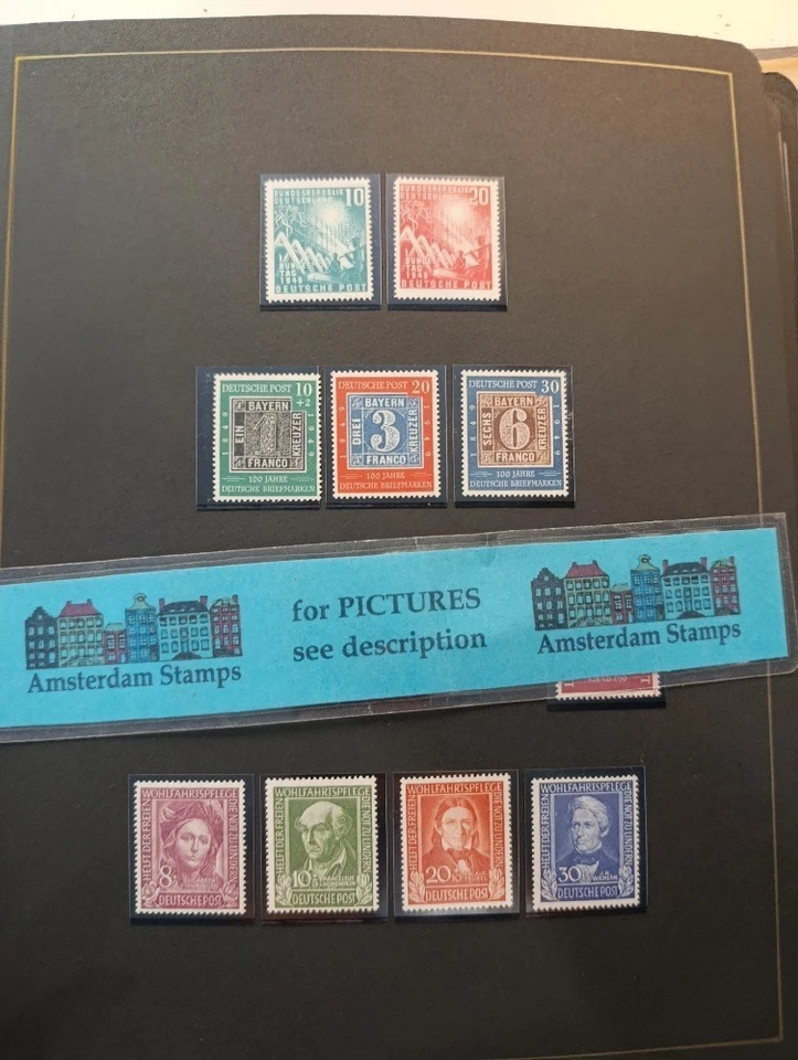 Germany Bund 1949-1969 vf double collected (used + MNH) incl much better TOP! - Image 1 of 1