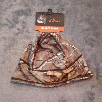 Habit Beanie Realtree Camo Camoflauge Scent Factor Stretch OSFM - Image 1 of 4
