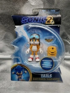Jakks Sonic the Hedgehog 2 Movie TAILS Action Figure NIB 2022 Bubble Lift New - Picture 1 of 4