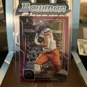 Bowman Chrome U 159 Matt Lauter 2025 primer refractor de diamante fucsia/225 - Imagen 1 de 1