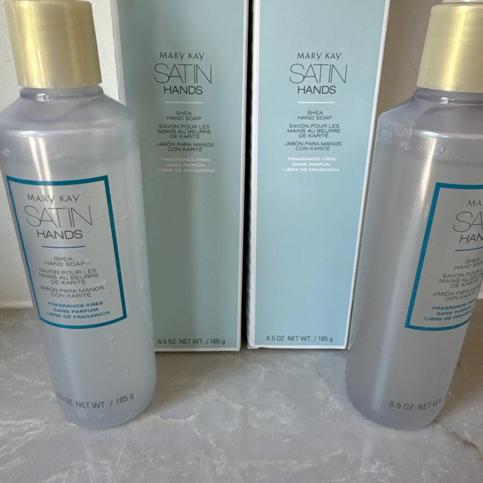 Новый в коробке 2 Mary Kay атласные руки ши мыло для рук аромат бесплатный полный размер подарок - Изображение 1 из 4