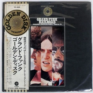 GRAND FUNK RAILROAD GOLDEN DISK CAPITOL ECP95033B Japan VINYL 2LP - Picture 1 of 2
