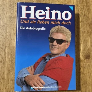 Heino: Und sie lieben mich doch SIGNIERT German Singer Book Die Autobiografie - Picture 1 of 9