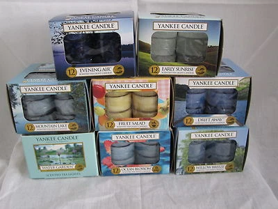 Yankee Candle One Box of 12 SCENTED TEA LIGHT CANDLES U Pick the Scent U Want - Image 1 of 3