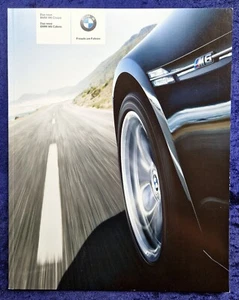 BMW M6 Coupe und M6 Cabrio Prospekt von 2.2006 - Bild 1 von 6