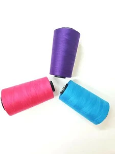 Bobbin Thread 100% Spun Polyester (Pack of 3) 10,000 Mts - Picture 1 of 4