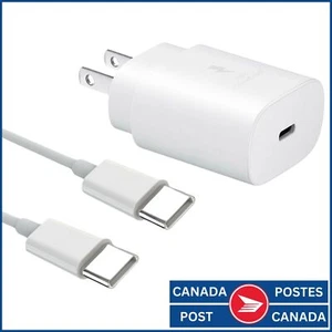 Fast 25W Charger Power Adapter / Cable Type C For Samsung Galaxy Android Phones - Bild 1 von 22
