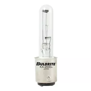 Bulbrite 473240 KX40CL/DC Bayonet BA15d Krypton Xenon 120V 40W T3 Clear 2700K - Picture 1 of 3