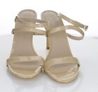 47-30 NEW Women's Sz 9 M Stuart Weitzman Patent Leather Ankle Strap Heel Sandal