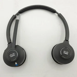 Zestaw słuchawkowy CISCO 562 Bezprzewodowy podwójny zestaw słuchawkowy DECT, węgiel drzewny (CP-HS-WL-562-M-US=) - Zdjęcie 1 z 5