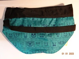 LEGO VIP Cinch Bucket Bolso con Cordón Verde Azulado # 5007488 Edición Limitada Nuevo - Imagen 1 de 2