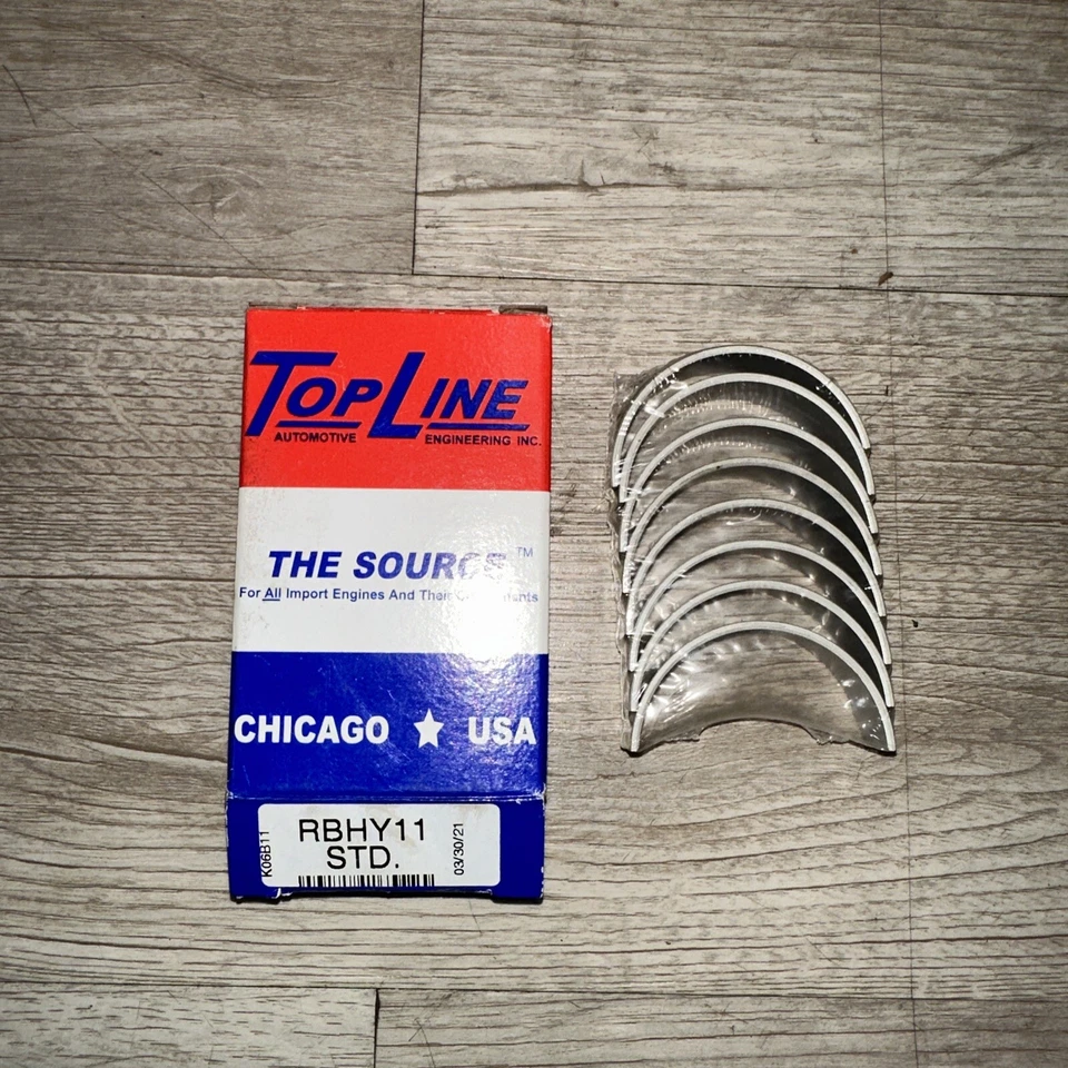 Juego de rodamientos de varilla Topline de 16 piezas para Hyundai Sonata 2008-2017 RBHY11 0,50 Foto 1 de 1