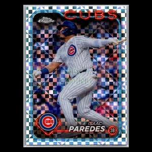 2024 Topps Chrome Update - #USC52 Isaac Paredes X-Fractor - Picture 1 of 2
