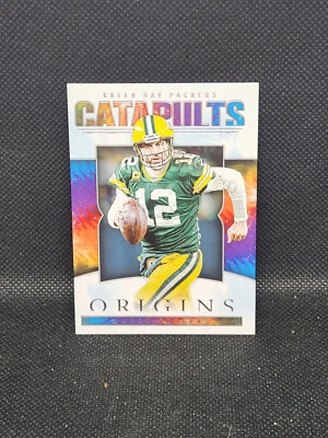 2022 Panini Origins CATAPULTS #CAT-15 Aaron Rodgers (E2) - Image 1 of 2