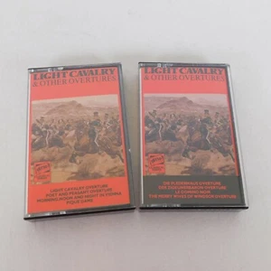 Set of 2 Light Cavalry and Other Overtures Classical Music Cassettes Pique Dame - Picture 1 of 5