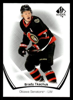 Brady Tkachuk 2021 SP Authentic #46   Ottawa Senators - Image 1 of 2