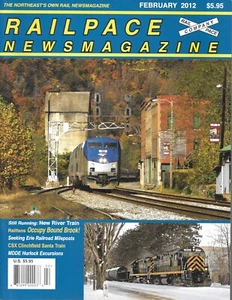 Railpace News Feb 2012 New River Train Bound Brook E pie Mileposts MDDE - Picture 1 of 6