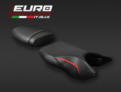 Luimoto Suede Seat Covers Front and Rear 3 Colors For Suzuki TL1000S 1997-2001 - Image 1 of 4