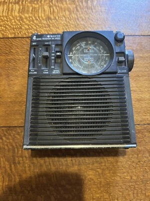 Sanyo RP-8300 4 Band Portable Receiver Radio Vintage Short Wave - Japan  Working - image 1 of 4