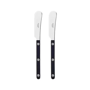 Set of 2 Spreader Knives 5.5 inches - Bistrot Collection Perfect for Butter - Picture 1 of 4