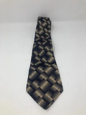 Corbata Paul Dione con patrón de diamantes con tiras Foto 1 de 4