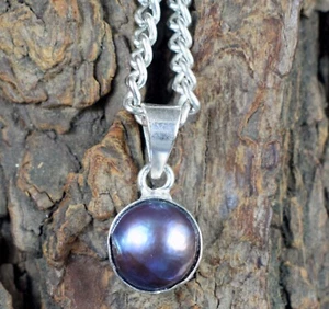 Zertifiziert Natürlich Tahitische Schwarz Süd See Perle 6.30 Karat Rund Gemstone - Bild 1 von 7