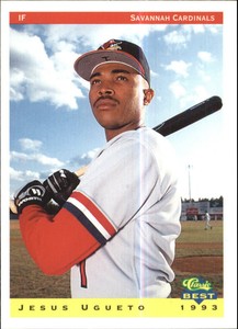 1993 Savannah Cardinals Classic/Best #25 Jesus Ugueto