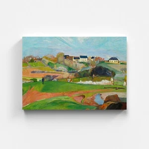 Leinwandbild Paul Gauguin Landscape At Le Pouldu Decor Wandbild Artist Kunst Art - Bild 1 von 7